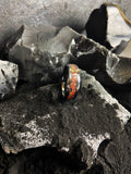 Fire Opal Gold Ring