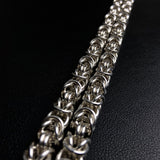 Pure Silver Byzantine Chain