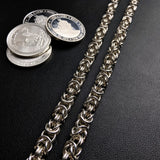 Pure Silver Byzantine Chain