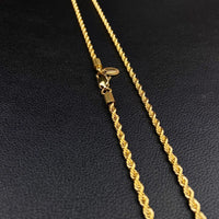 BOGO 18k Gold Rope Chain
