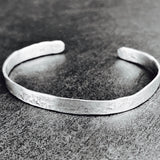 CERES Pure Silver Bracelet Custom Engraving