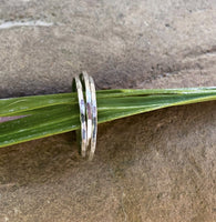 Pure Silver Stacking Ring